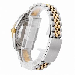 Rolex Datejust 36MM 16233 Two Tone Champagne Diamond Dial Watch